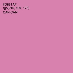 #D881AF - Can Can Color Image